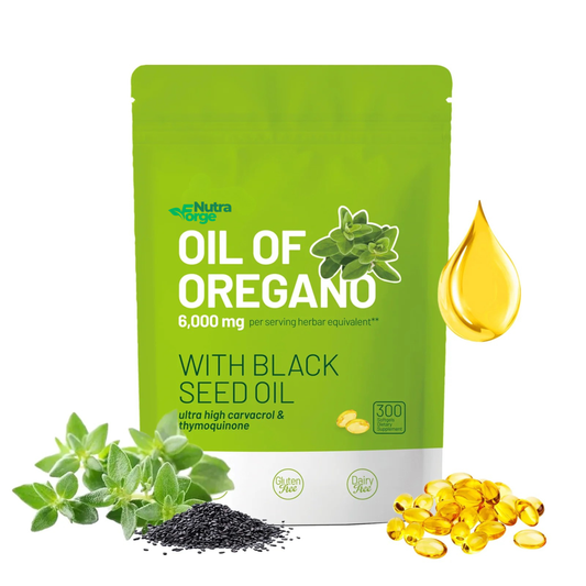 Oil of Oregano with Black Seed Oil, 300 Softgels